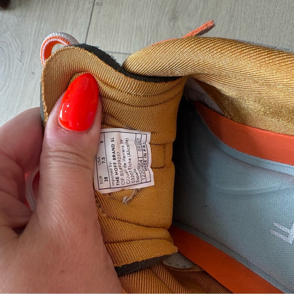 HOFF City Tribe Congo Sneakers EU 38 / US 7.5 European Suede Leather Mesh - Picture 5 of 11